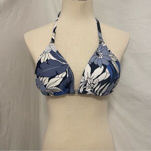 Aerie Floral Triangle Bikini Top (L)